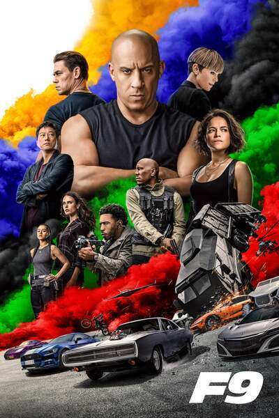 F9 Hindi Dubbed Movie Poster (2021)