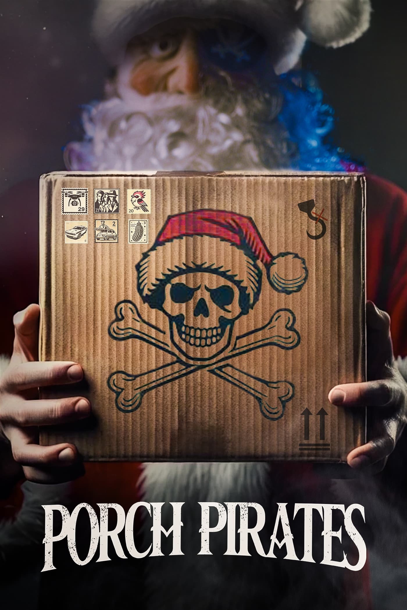 Porch Pirates Hindi Dubbed Movie Poster (2024)