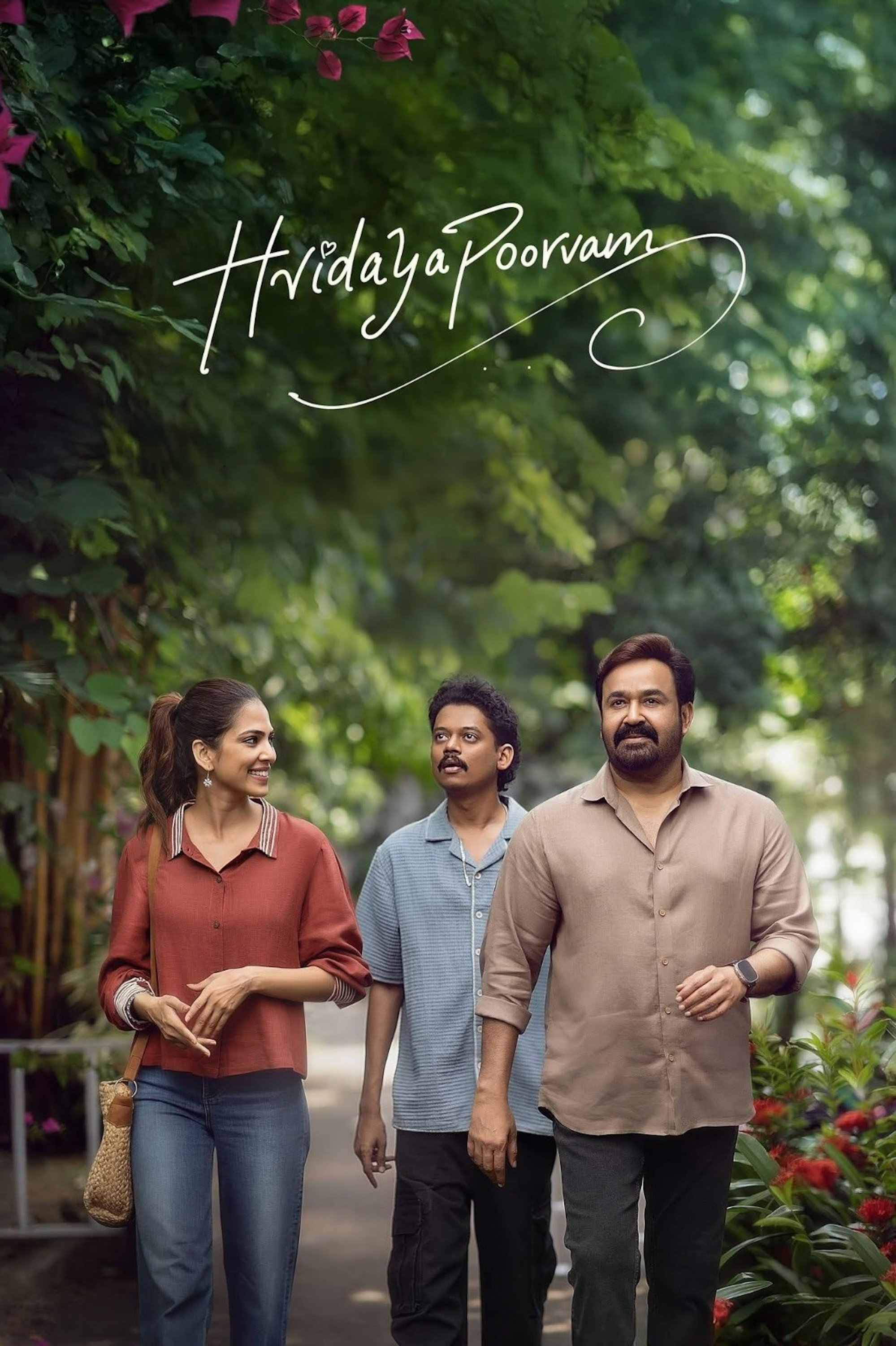 Hridayapoorvam Hindi Dubbed Movie Poster (2025)