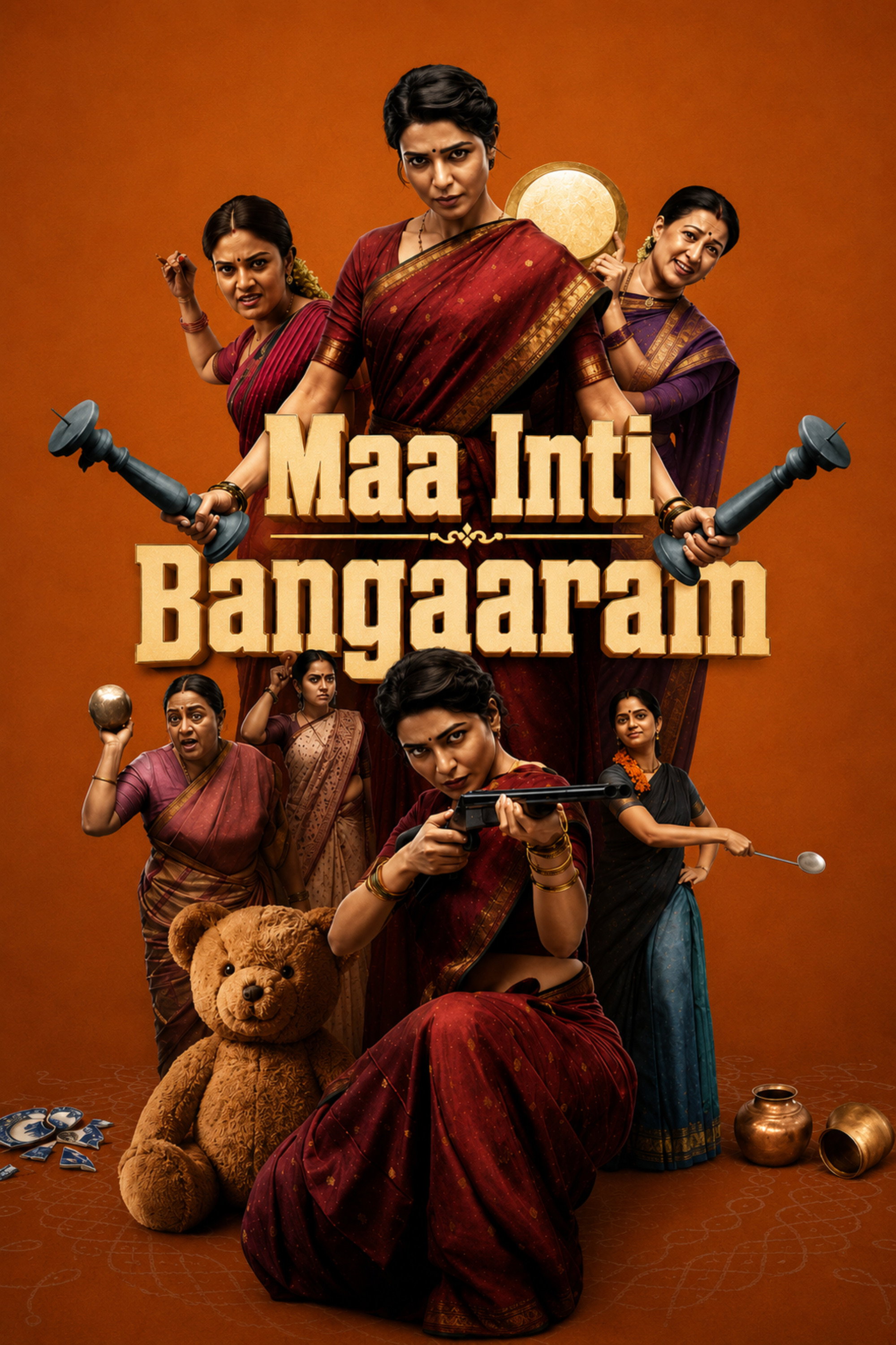 Maa Inti Bangaram Hindi Dubbed Movie Poster (2026)