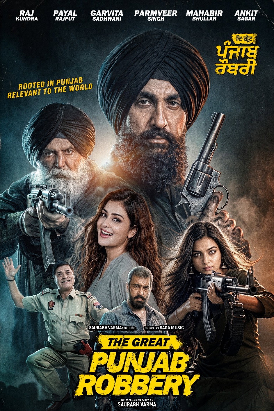 The Great Punjab Robbery Hindi Dubbed Movie Poster (2026)